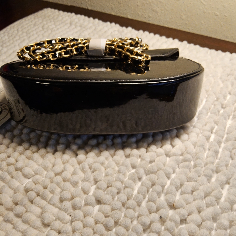 Valentino Orlandi Evening Bag with Top Handle and Removable Strap in Black - Picture 9 of 13